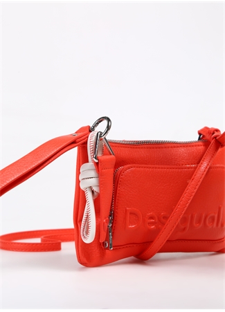 Desigual Turuncu Kadın 1,5X20x12 Cm Çapraz Çanta 24SAYP017009_4