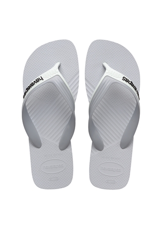 Havaianas Beyaz - Gri Erkek Plaj Terliği HAV. DUAL