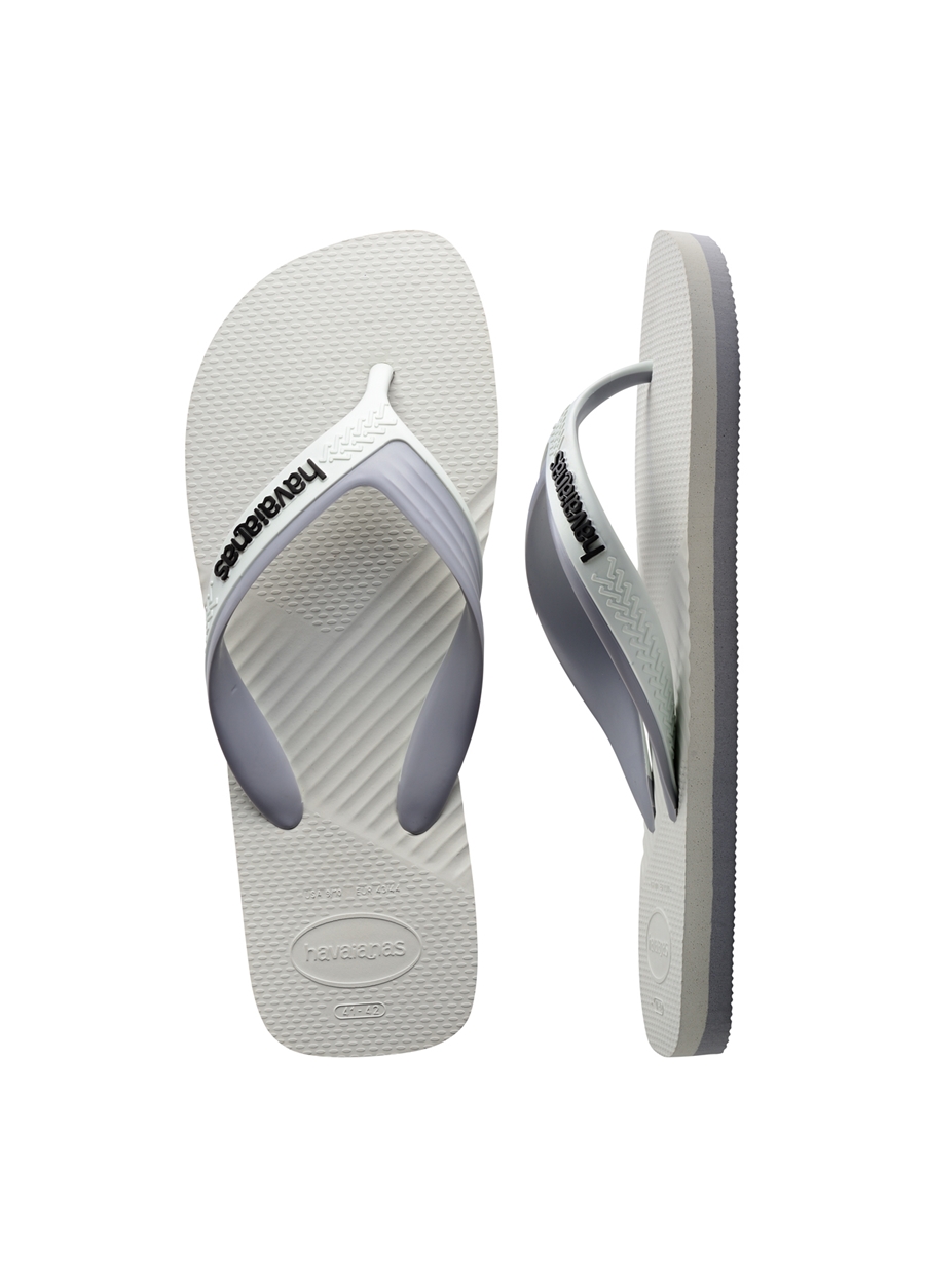 Havaianas Beyaz - Gri Erkek Plaj Terliği HAV. DUAL_4