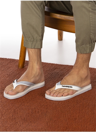 Havaianas Beyaz - Gri Erkek Plaj Terliği HAV. DUAL_7