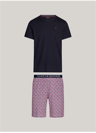 Tommy Hilfiger Mavi Erkek Pijama Takımı UM0UM023190ST_4