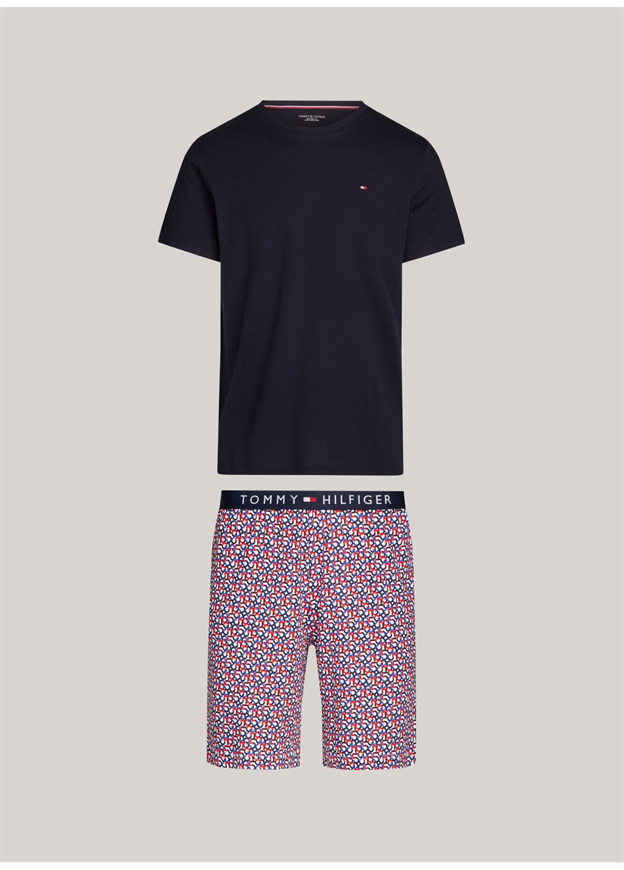 Tommy Hilfiger Mavi Erkek Pijama Takımı UM0UM023190ST_4