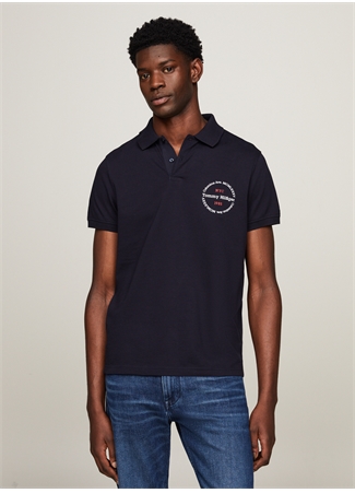 Tommy Hilfiger Mavi Erkek Polo T-Shirt MW0MW34740DW5_1