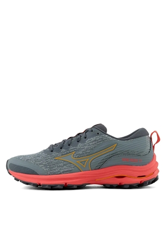 Mizuno Gri Kız Çocuk Koşu Ayakkabısı J1GD223271-Wave Rider TT_1