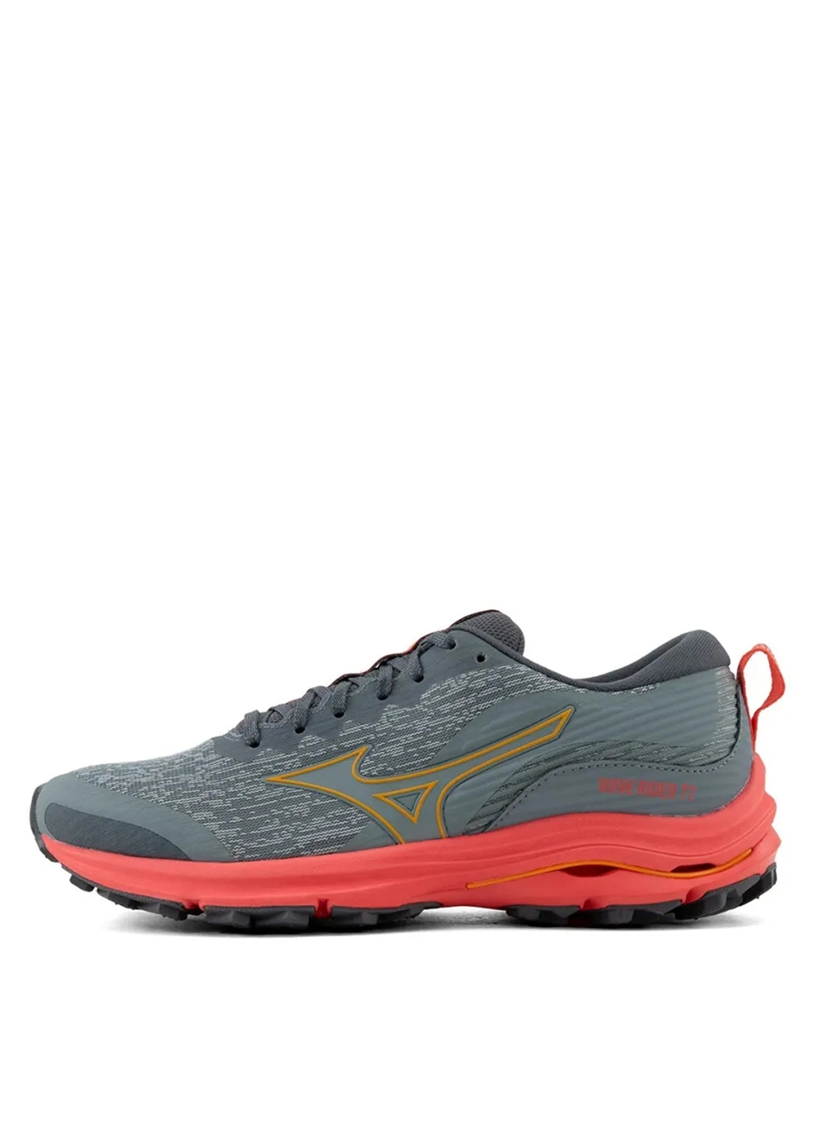 Mizuno Gri Kız Çocuk Koşu Ayakkabısı J1GD223271-Wave Rider TT_1