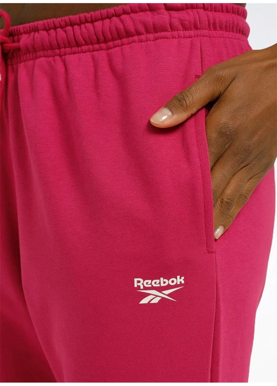 Reebok 101864618 RI FRENCH TERRY PANT Pembe Kadın Normal Kalıp Eşofman Altı_2