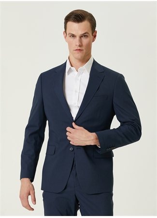 Network Normal Bel Slim Fit Lacivert Erkek Takım Elbise 1090702_4