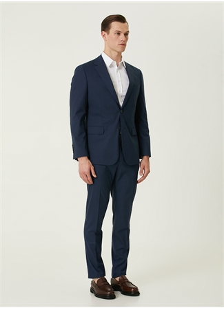 Network Normal Bel Slim Fit Lacivert Erkek Takım Elbise 1090702_5