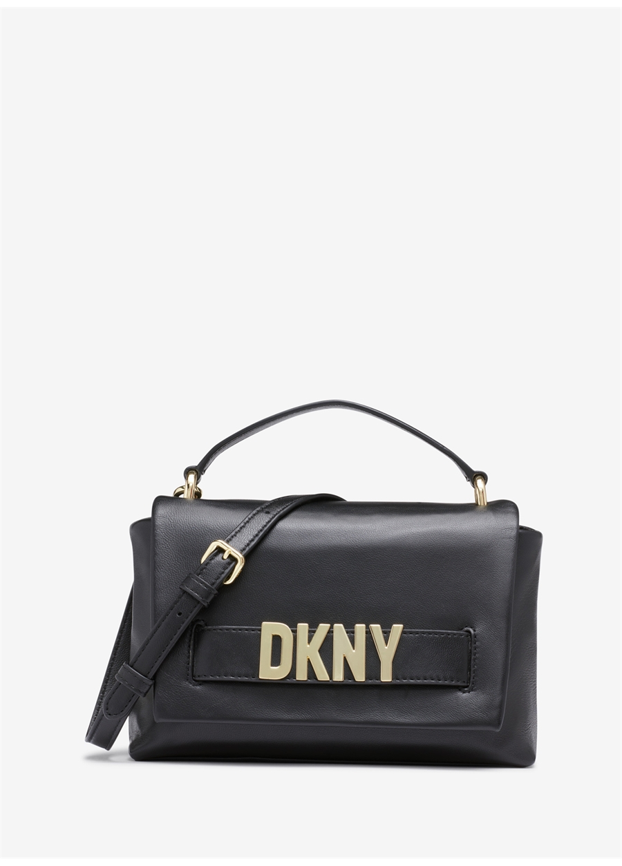 Dkny Siyah Kadın 8X24x15 Cm Deri El Çantası R41NRC78BGD_0