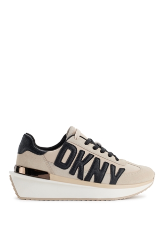 Dkny Bej - Siyah Kadın Sneaker ARLAN - LACE UP SNEAKER