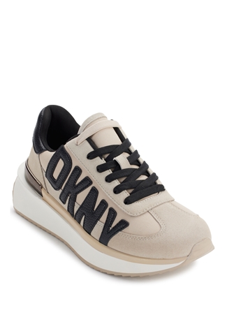 Dkny Bej - Siyah Kadın Sneaker ARLAN - LACE UP SNEAKER_1