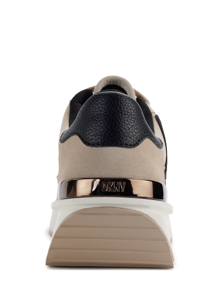 Dkny Bej - Siyah Kadın Sneaker ARLAN - LACE UP SNEAKER_4