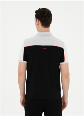 Pierre Cardin Baskılı Siyah Erkek Polo T-Shirt GUNOS_4