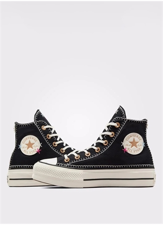 Converse Siyah Kadın Lifestyle Ayakkabı A08731C.001-CHUCK TAYLOR ALL STAR L_4