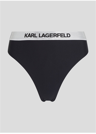 KARL LAGERFELD Siyah Kadın Bikini Alt 240W2217_0