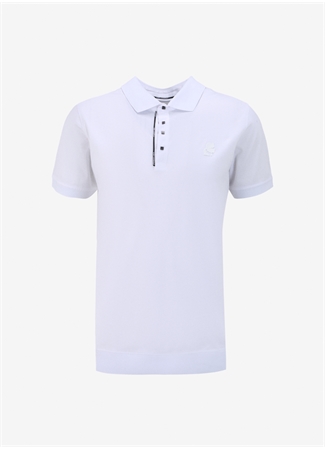 KARL LAGERFELD Beyaz Erkek Polo T-Shirt 745001542200_0