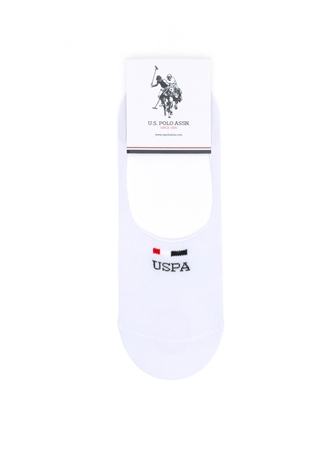 U.S. Polo Assn. Beyaz Erkek Çorap 2'LI PAKET_3