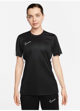 Nike Siyah Kadın Yuvarlak Yaka Normal Kalıp T-Shirt DX0521-010 W W NK DF ACD23 TOP SS B